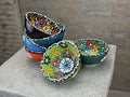 Handmade Turkish Ceramic Bowl - Set of 6 - Floral Ceramic Dipping sauce Pottery